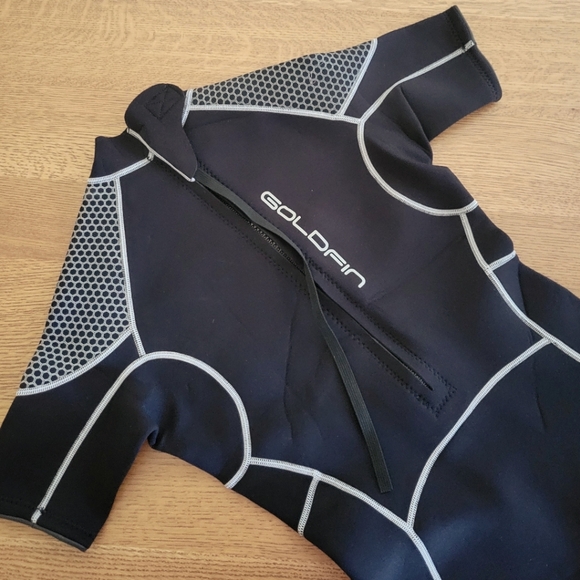 Goldfin Women's Shorty Wetsuit, 3mm Neoprene - black - Picture 5 of 12